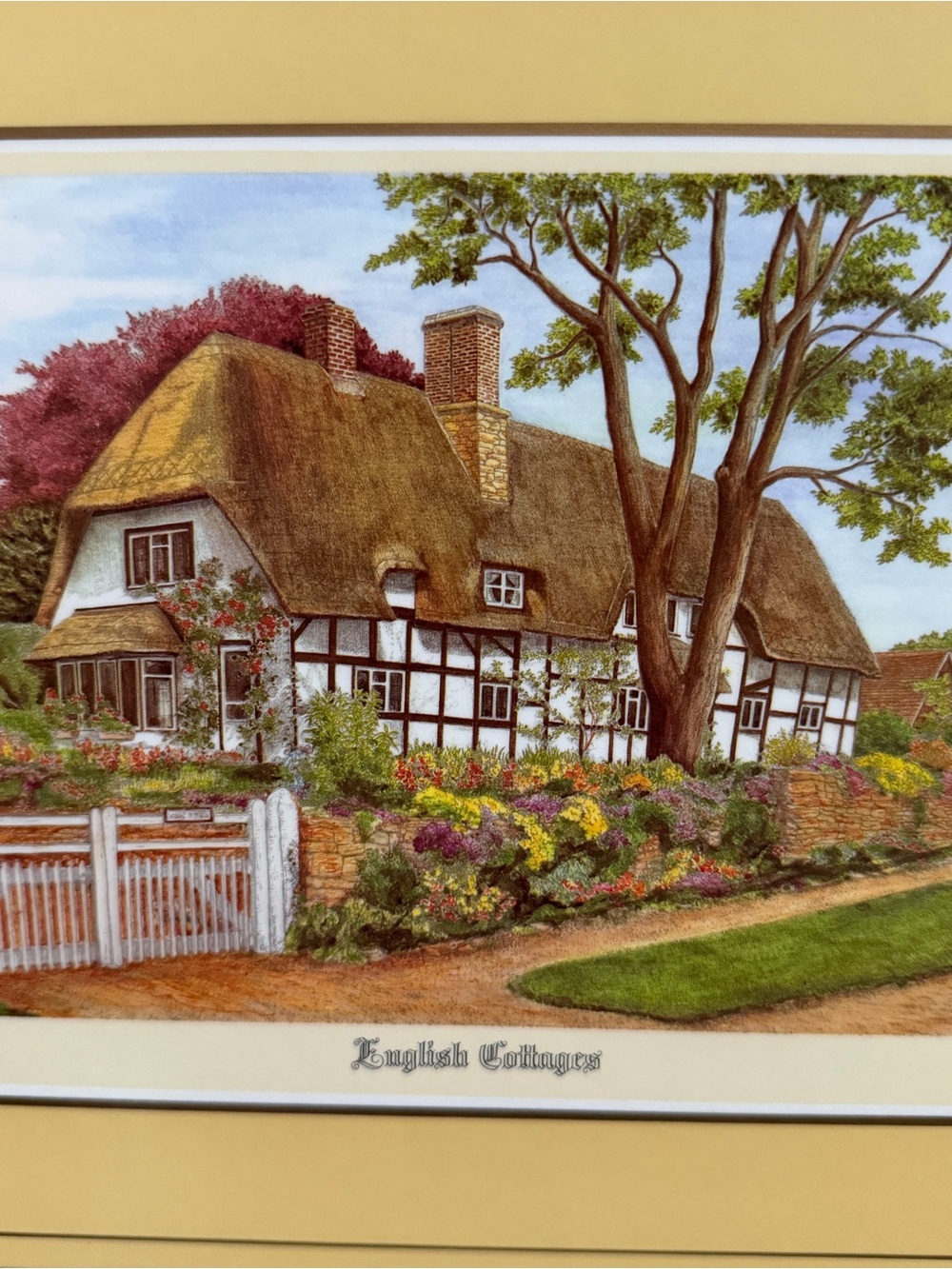 RARE PIMPERNEL TRADITION Set of 6 ENGLISH COTTAGES PLACE MATS 9X12”NEW In BOX UK - Picture 5 of 15